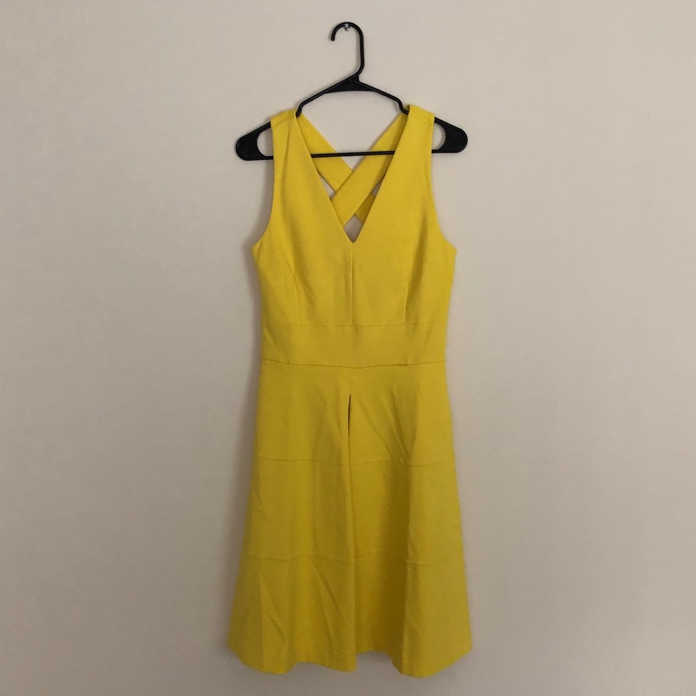 Banana Republic Yellow Summer Dress